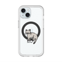 スリムプロテクションプレミアムケース with MagSafe［ オリジナル - CASEPLAYネコ - pointed ］