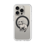 スリムプロテクションプレミアムケース with MagSafe［ オリジナル - CASEPLAYネコ - pointed ］
