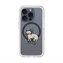 スリムプロテクションプレミアムケース with MagSafe［ オリジナル - CASEPLAYネコ - pointed ］