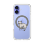 スリムプロテクションプレミアムケース with MagSafe［ オリジナル - CASEPLAYネコ - pointed ］