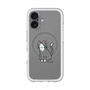 スリムプロテクションプレミアムケース with MagSafe［ オリジナル - CASEPLAYネコ - tuxedo ］