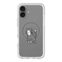 スリムプロテクションプレミアムケース with MagSafe［ オリジナル - CASEPLAYネコ - tuxedo ］