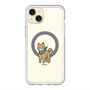 スリムプロテクションプレミアムケース with MagSafe［ オリジナル - CASEPLAYイヌ - shiba ］