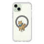 スリムプロテクションプレミアムケース with MagSafe［ オリジナル - CASEPLAYイヌ - shiba ］