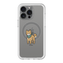 スリムプロテクションプレミアムケース with MagSafe［ オリジナル - CASEPLAYイヌ - shiba ］
