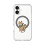 スリムプロテクションプレミアムケース with MagSafe［ オリジナル - CASEPLAYイヌ - shiba ］