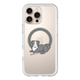 スリムプロテクションプレミアムケース with MagSafe［ オリジナル - CASEPLAYイヌ - border collie ］