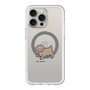 スリムプロテクションプレミアムケース with MagSafe［ オリジナル - CASEPLAYイヌ - toy pooh ］