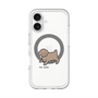 スリムプロテクションプレミアムケース with MagSafe［ オリジナル - CASEPLAYイヌ - toy pooh ］