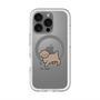 スリムプロテクションプレミアムケース with MagSafe［ オリジナル - CASEPLAYイヌ - toy pooh ］