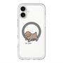 スリムプロテクションプレミアムケース with MagSafe［ オリジナル - CASEPLAYイヌ - toy pooh ］