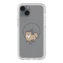 スリムプロテクションプレミアムケース with MagSafe［ オリジナル - CASEPLAYイヌ - pome ］