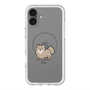 スリムプロテクションプレミアムケース with MagSafe［ オリジナル - CASEPLAYイヌ - pome ］