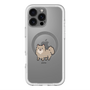 スリムプロテクションプレミアムケース with MagSafe［ オリジナル - CASEPLAYイヌ - pome ］