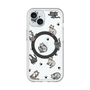 スリムプロテクションプレミアムケース with MagSafe［ オリジナル - CASEPLAYネコ総柄 - color ］