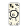 スリムプロテクションプレミアムケース with MagSafe［ オリジナル - CASEPLAYネコ総柄 - color ］