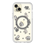 スリムプロテクションプレミアムケース with MagSafe［ オリジナル - CASEPLAYネコ総柄 - color ］