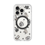 スリムプロテクションプレミアムケース with MagSafe［ オリジナル - CASEPLAYネコ総柄 - color ］