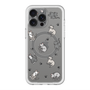 スリムプロテクションプレミアムケース with MagSafe［ オリジナル - CASEPLAYネコ総柄 - color ］