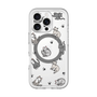 スリムプロテクションプレミアムケース with MagSafe［ オリジナル - CASEPLAYネコ総柄 - color ］