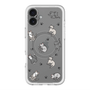 スリムプロテクションプレミアムケース with MagSafe［ オリジナル - CASEPLAYネコ総柄 - color ］