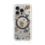 スリムプロテクションプレミアムケース with MagSafe［ オリジナル - CASEPLAYイヌ総柄 - color ］