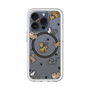 スリムプロテクションプレミアムケース with MagSafe［ オリジナル - CASEPLAYイヌ総柄 - color ］