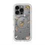 スリムプロテクションプレミアムケース with MagSafe［ オリジナル - CASEPLAYイヌ総柄 - color ］