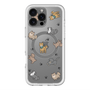 スリムプロテクションプレミアムケース with MagSafe［ オリジナル - CASEPLAYイヌ総柄 - color ］