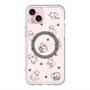 スリムプロテクションプレミアムケース with MagSafe［ オリジナル - CASEPLAYネコ総柄 - black ］