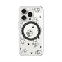 スリムプロテクションプレミアムケース with MagSafe［ オリジナル - CASEPLAYネコ総柄 - black ］