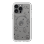スリムプロテクションプレミアムケース with MagSafe［ オリジナル - CASEPLAYネコ総柄 - black ］