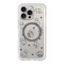 スリムプロテクションプレミアムケース with MagSafe［ オリジナル - CASEPLAYネコ総柄 - black ］