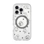 スリムプロテクションプレミアムケース with MagSafe［ オリジナル - CASEPLAYネコ総柄 - black ］