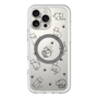 スリムプロテクションプレミアムケース with MagSafe［ オリジナル - CASEPLAYネコ総柄 - black ］