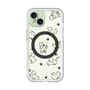 スリムプロテクションプレミアムケース with MagSafe［ オリジナル - CASEPLAYイヌ総柄 - black ］