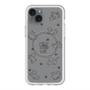 スリムプロテクションプレミアムケース with MagSafe［ オリジナル - CASEPLAYイヌ総柄 - black ］