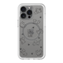スリムプロテクションプレミアムケース with MagSafe［ オリジナル - CASEPLAYイヌ総柄 - black ］