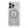 スリムプロテクションプレミアムケース with MagSafe［ オリジナル - CASEPLAYイヌ総柄 - black ］
