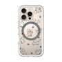 スリムプロテクションプレミアムケース with MagSafe［ オリジナル - CASEPLAYイヌ総柄 - black ］