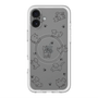 スリムプロテクションプレミアムケース with MagSafe［ オリジナル - CASEPLAYイヌ総柄 - black ］