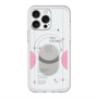 スリムプロテクションプレミアムケース with MagSafe［ オリジナル - チェキケース - ピンク ］