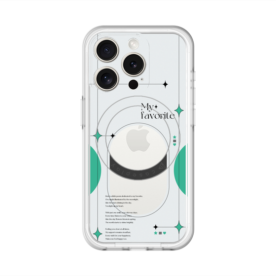 スリムプロテクションプレミアムケース with MagSafe［ オリジナル - チェキケース - グリーン ］