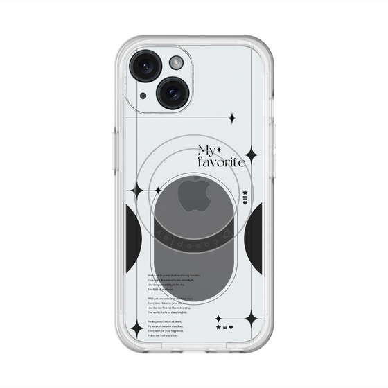 スリムプロテクションプレミアムケース with MagSafe［ オリジナル - チェキケース - ブラック ］