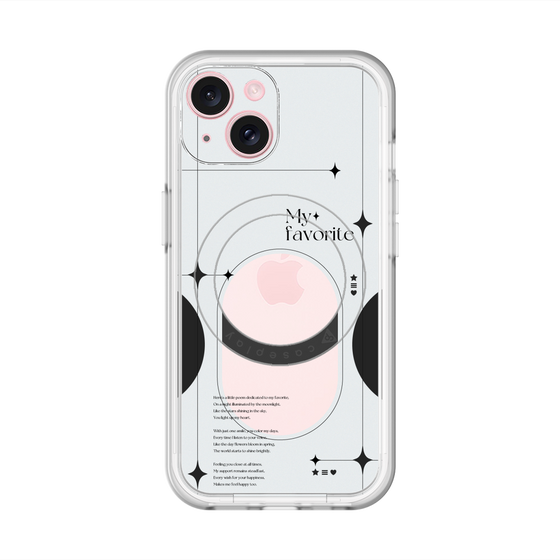 スリムプロテクションプレミアムケース with MagSafe［ オリジナル - チェキケース - ブラック ］