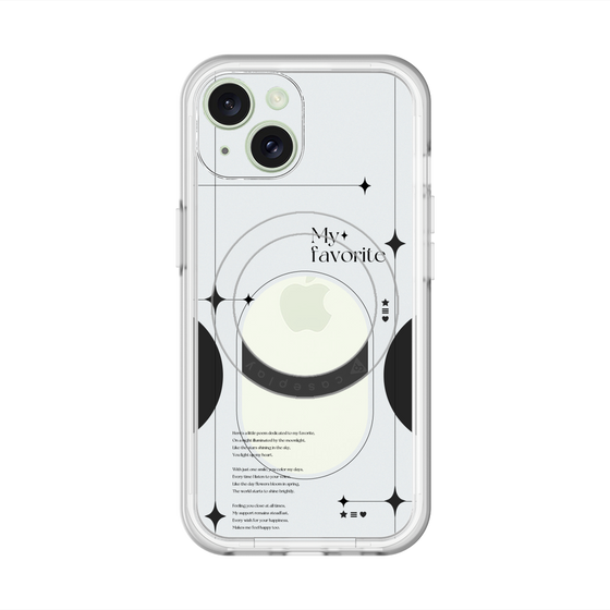 スリムプロテクションプレミアムケース with MagSafe［ オリジナル - チェキケース - ブラック ］