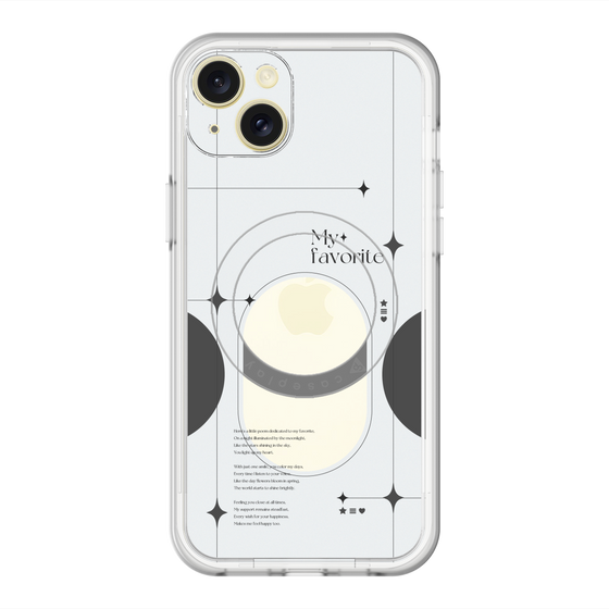 スリムプロテクションプレミアムケース with MagSafe［ オリジナル - チェキケース - ブラック ］