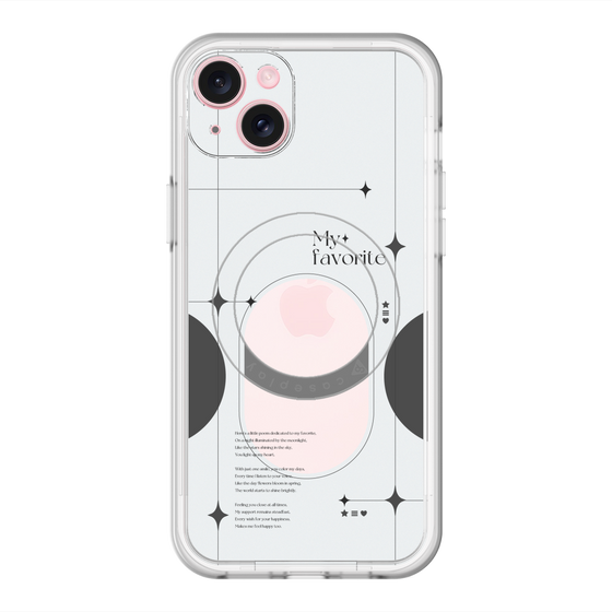 スリムプロテクションプレミアムケース with MagSafe［ オリジナル - チェキケース - ブラック ］