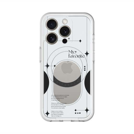 スリムプロテクションプレミアムケース with MagSafe［ オリジナル - チェキケース - ブラック ］