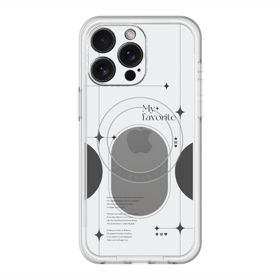 スリムプロテクションプレミアムケース with MagSafe［ オリジナル - チェキケース - ブラック ］